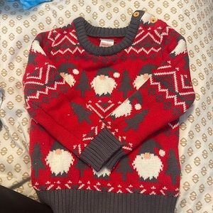Toddler boys ugly Christmas sweater
